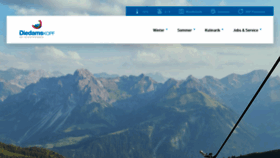 What Diedamskopf.at website looked like in 2020 (4 years ago)