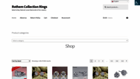 What Diamondengagementringsjewelry.com website looked like in 2020 (3 years ago)
