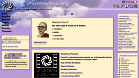 What Dhammadana.org website looked like in 2020 (3 years ago)