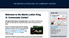 What Dallasmlkcenter.com website looked like in 2020 (3 years ago)