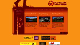 What Deepwalking.org website looked like in 2020 (3 years ago)