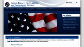 What Dpcld.defense.gov website looked like in 2020 (3 years ago)