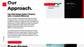 What Digitalgravity.ae website looked like in 2020 (4 years ago)