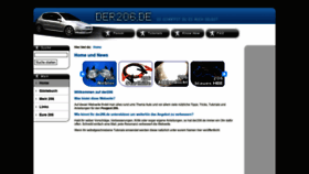 What Der206.de website looked like in 2020 (3 years ago)