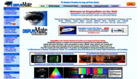 What Displaymate.com website looked like in 2020 (3 years ago)
