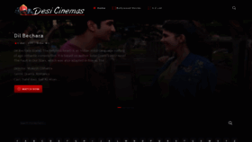 What Desicinemas.tv website looked like in 2020 (3 years ago)