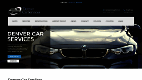 What Denvercarservices.com website looked like in 2020 (3 years ago)