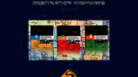 What Destinationhighways.com website looked like in 2020 (3 years ago)