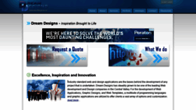 What Dreamdesignsweb.com website looked like in 2020 (3 years ago)