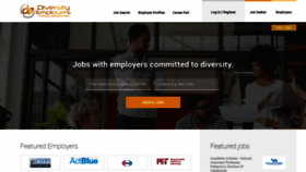 What Diversityemployers.com website looked like in 2020 (3 years ago)