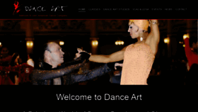 What Danceartlondon.com website looked like in 2020 (3 years ago)