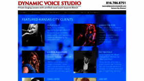 What Dynamicvoicestudio.com website looked like in 2020 (3 years ago)