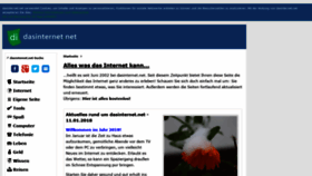 What Dasinternet.net website looked like in 2020 (3 years ago)