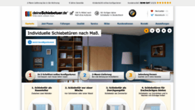 What Deineschiebetuer.de website looked like in 2020 (3 years ago)