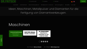 What Dr-fritsch.de website looked like in 2020 (3 years ago)