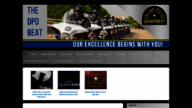 What Dpdbeat.com website looked like in 2020 (3 years ago)