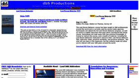What Dbs-sar.com website looked like in 2020 (3 years ago)