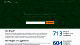What Drupalintegration.com website looked like in 2020 (3 years ago)
