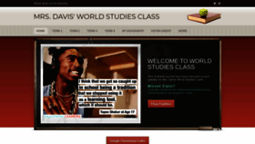 What Davisworldstudies.com website looked like in 2020 (3 years ago)