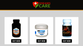 What Diseasescare.com website looked like in 2020 (3 years ago)