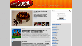 What Dulcesdequeca.com website looked like in 2020 (3 years ago)