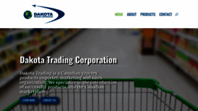 What Dakota-trading.com website looked like in 2020 (3 years ago)