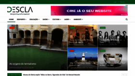 What Descla.pt website looked like in 2020 (3 years ago)