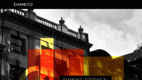 What Damecoamc.com website looked like in 2020 (5 years ago)