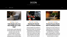 What Dcen.net website looked like in 2020 (3 years ago)