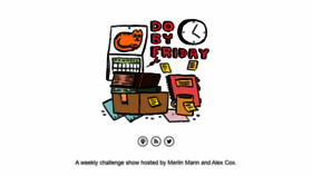 What Dobyfriday.com website looked like in 2020 (3 years ago)