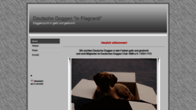 What Doggen-in-flagranti.de website looked like in 2020 (3 years ago)