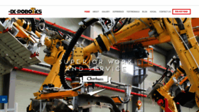 What Dcrobotics.ca website looked like in 2020 (5 years ago)
