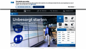 What Dusseldorf-international.de website looked like in 2020 (3 years ago)