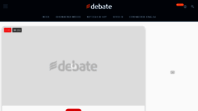 What Debate.com.mx website looked like in 2020 (3 years ago)