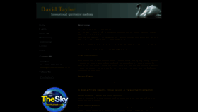 What Davidtaylormedium.co.uk website looked like in 2020 (3 years ago)