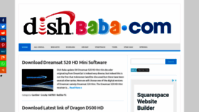 What Dishbaba.com website looked like in 2020 (3 years ago)