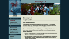 What Dreschflegel-verein.de website looked like in 2020 (3 years ago)