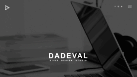What Dadeval.com website looked like in 2020 (3 years ago)