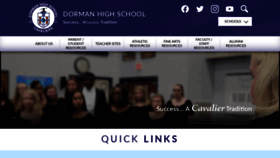 What Dormanhigh.org website looked like in 2020 (3 years ago)