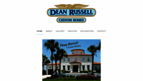What Deanrussellconstruction.com website looked like in 2020 (3 years ago)