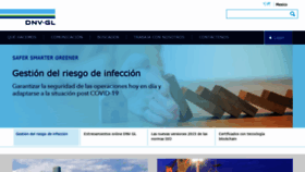 What Dnvgl.com.mx website looked like in 2020 (3 years ago)