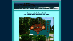 What Driftwoodmoteljensen.com website looked like in 2020 (3 years ago)