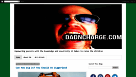 What Dadncharge.com website looked like in 2020 (3 years ago)