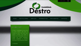 What Destrocontabilidade.com.br website looked like in 2020 (3 years ago)