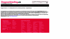 What Dagaanbieding.co website looked like in 2020 (3 years ago)