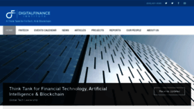 What Digitalfinanceinstitute.org website looked like in 2020 (3 years ago)