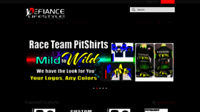 What Defiancelifestyleclothing.com website looked like in 2020 (3 years ago)