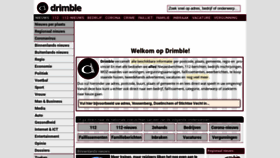 What Drimble.nl website looked like in 2020 (3 years ago)