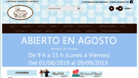 What Detallesybodasbruna.es website looked like in 2020 (3 years ago)