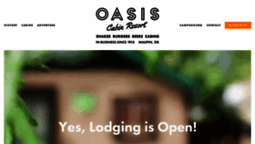 What Deschutesriveroasis.com website looked like in 2020 (3 years ago)